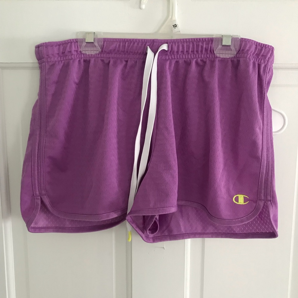 Champion purple shorts